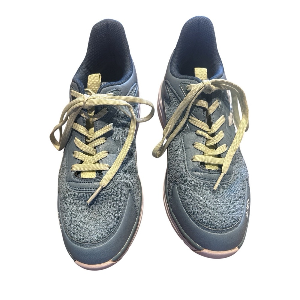 Gravity Defyer Energia‎ Woman's Athletic Trainer Shoes Sz 8 Blue   Yellow Laces